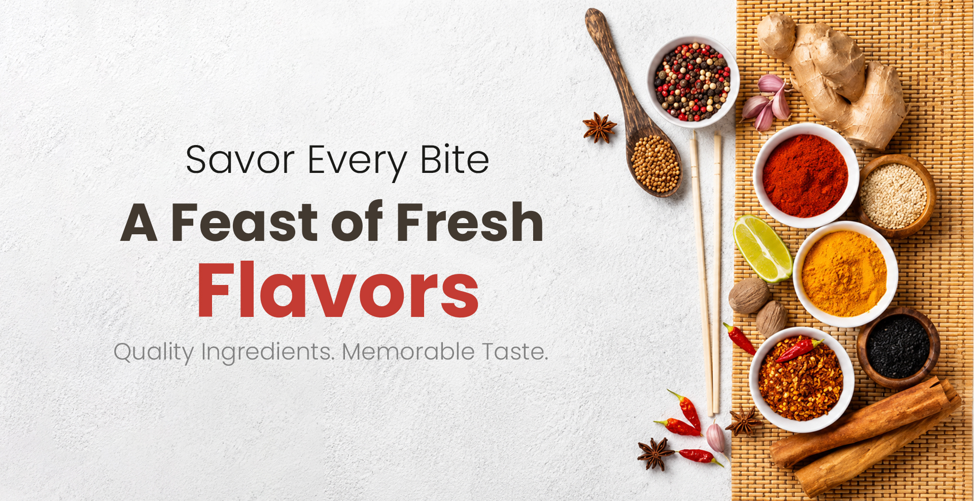 A Feast of Fresh Flavors