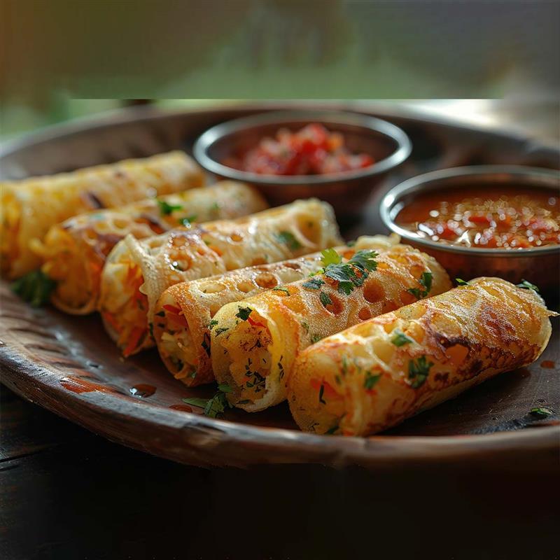 Aloo bread rolls