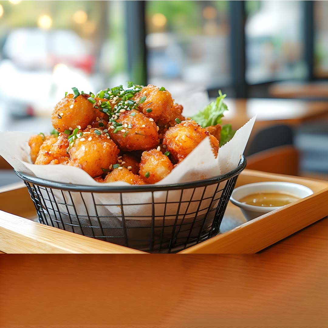 Korean potato balls