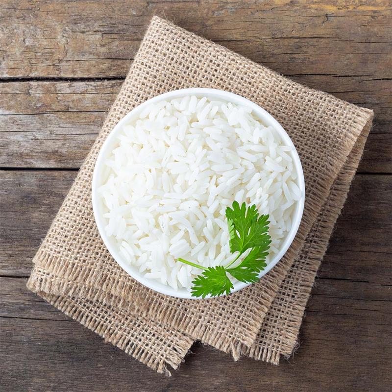 Plain rice