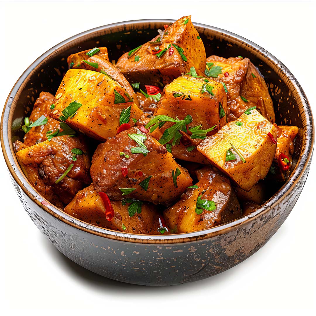 Dum aloo dry