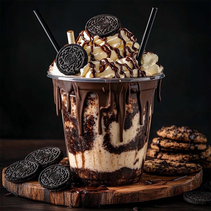 Oreo milkshake